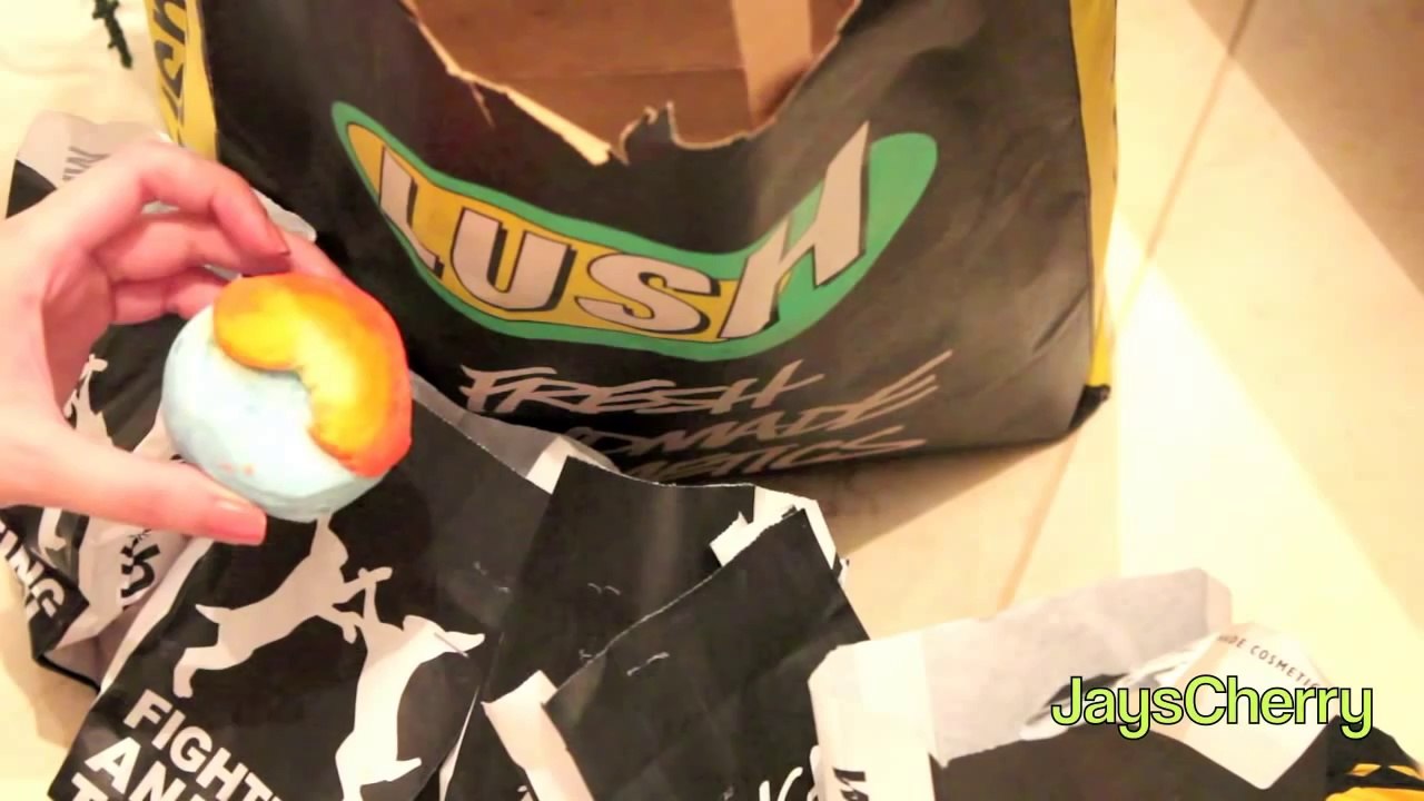Lush Haul مشترياتي من لاش