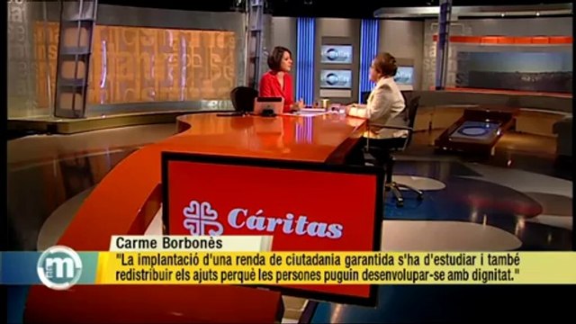 TV3 - Els Matins - Carme Borbonès: S'han de rescatar les persones i no els bancs