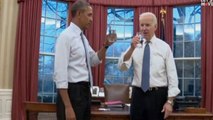US Vice President Joe Biden shares selfie with Obama