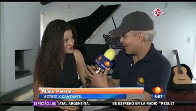 Maite Perroni graba tema principal de La Gata