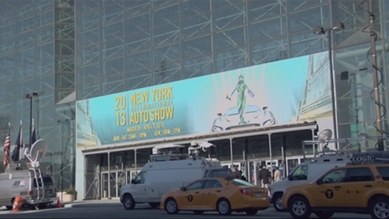 BMW auf der Autoshow in New York
