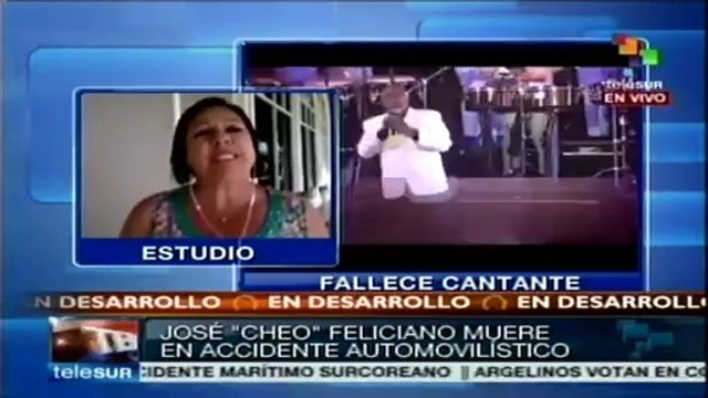 Muere José Cheo Feliciano en Puerto Rico en un accidente de tránsito