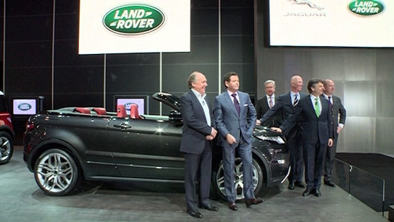 Jaguar und Land Rover Automobilsalon Genf 2012