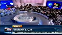 Asegura presidente Vladimir Putin que Rusia no espia a nivel masivo