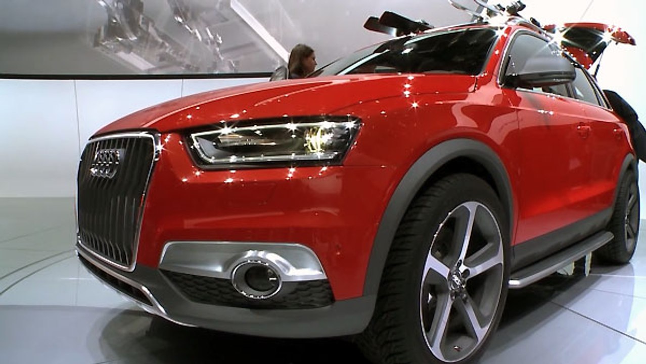Audi auf der Detroit Motorshow Q3 Vail