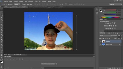 fazer montagem no photoshop