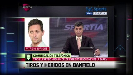 Incidentes luego del partido entre Banfield y Brown de Adrogue