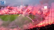Foot: des centaines de fumigènes lors d'un match en Grèce