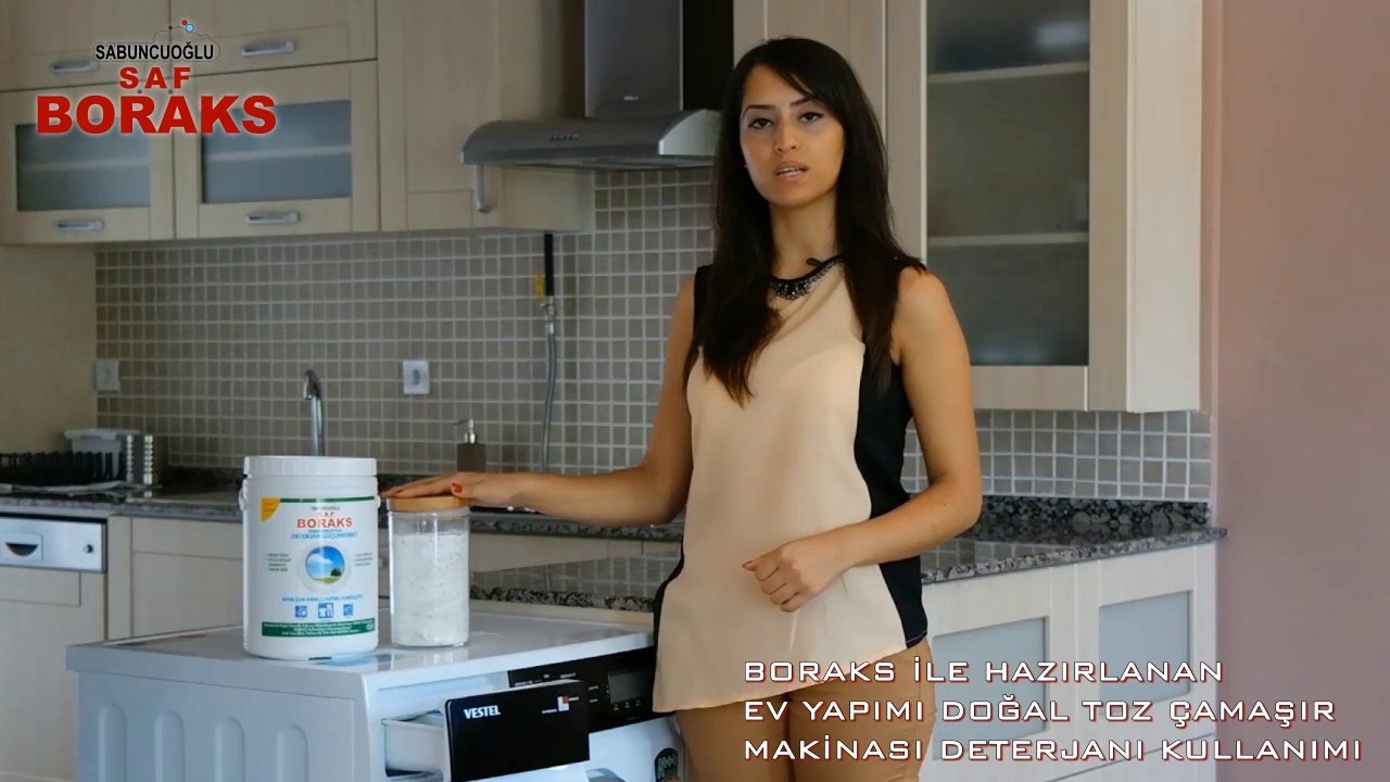 BORAKS İLE HAZIRLANAN EV YAPIMI DOĞAL TOZ ÇAMAŞIR MAKİNASI DETERJANI KULLANIMI