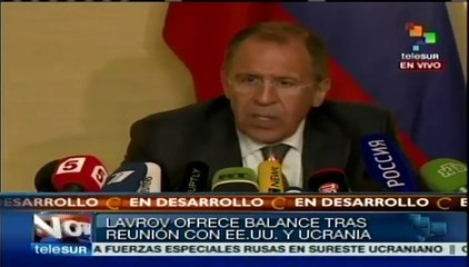 Kiev insiste en reprimir y no atiende a recomendaciones, dice Lavrov