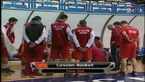 KK Sutjeska vs KK Lovćen Basket [1 poluvrijeme Erste Super Liga] 17/4/2014 www.rtcg.me