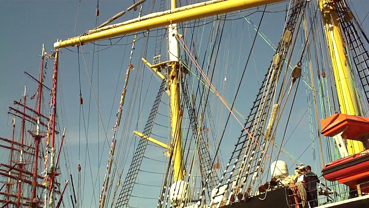 Le Kruzenshtern et le Sedov