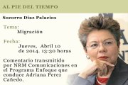 AL PIE DEL TIEMPO - Socorro Diaz Palacios - Migración