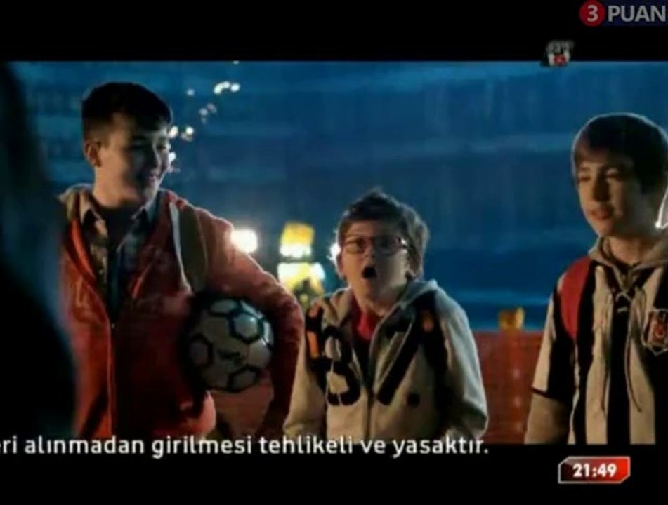 Biliç ve futbolcuların katıldığı yeni Vodafone Arena Reklami