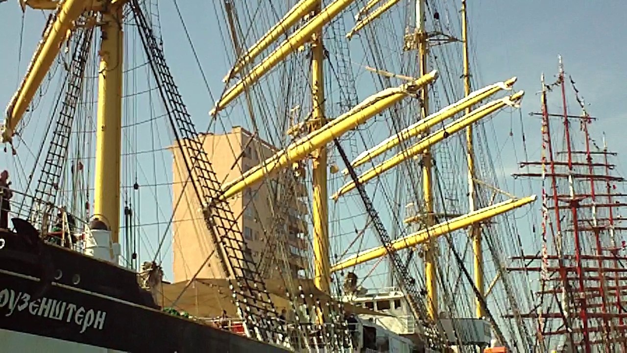 Kruzenshtern et Sedov Escale a Sète Avril 2014