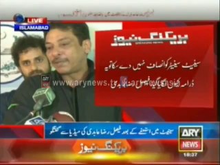 Faisal Raza Abidi resignes from Senate