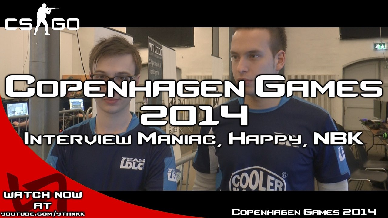 CPH Games 2014 - Quelques mots de Maniac, Happy et NBK