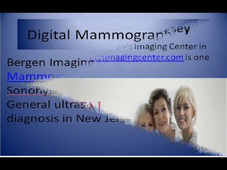 Digital Mammography NJ - bergenimagingcenter