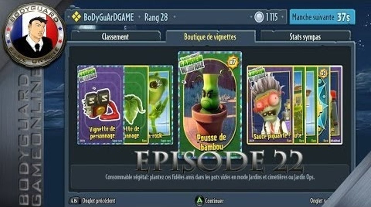 Plants vs Zombies Garden Warfare Let's Play Épisode 22 Jeu Rigolo Objectif 100