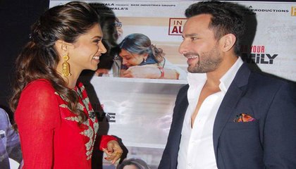 Saif Ali and Deepika on the sets of Kaun Banega Crorepati 5 to promote their Bollywood Movie Aarakshan