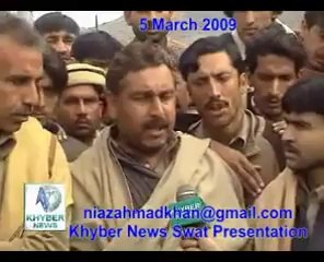 swat war 5 march 2009 barikot swat.