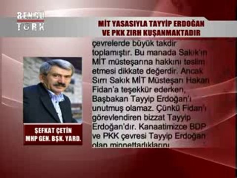 SÖZ UÇAR YAZI KALIR - ŞEFKAT ÇETİN 18.04.2014
