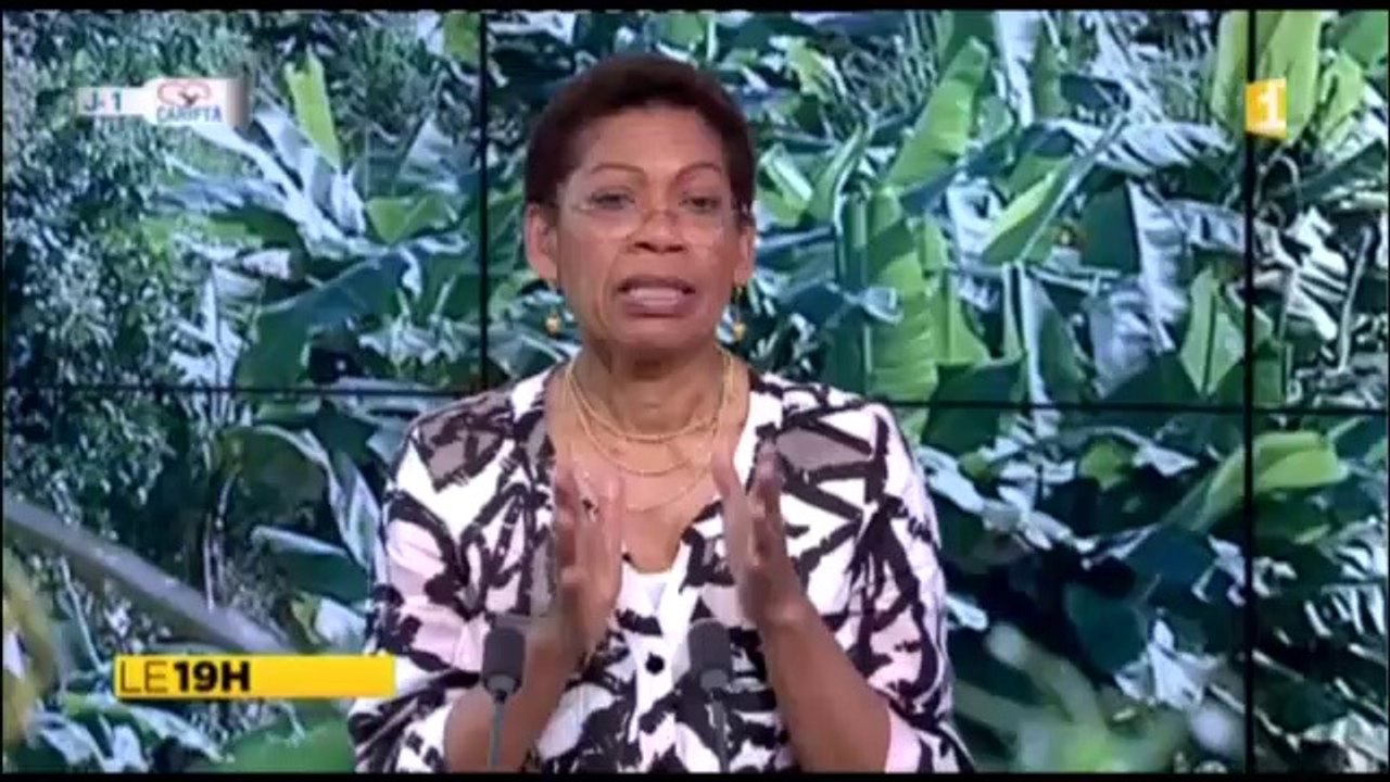 George Pau-Langevin invitée du journal de Martinique 1ère
