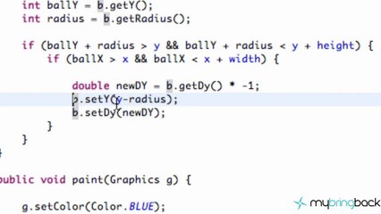 Learn Java 2.14- Game Applet- Fixing Bounce & Constructor