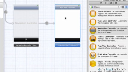 Learn Xcode 4.2 Tutorial iOS iPad iPhone 1.41 Combining Navigation Controller with Tab Bar