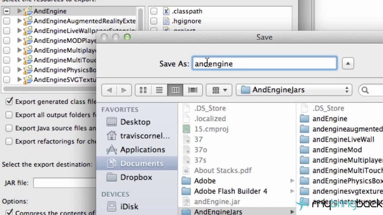 Android AndEngine Tutorial 1.2- Creating AndEngine Jars