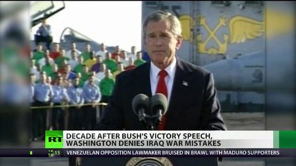 Mission Not Accomplished: Violence after Bush's victory tears Iraq apart 10 yrs on