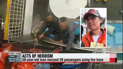 Stories of heroism surface amid ferry disaster