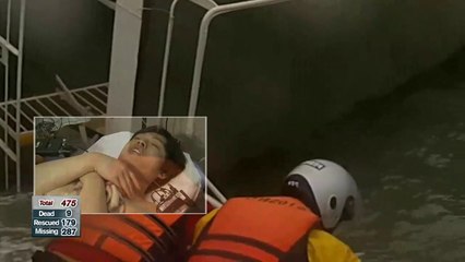 I think we're going to die. Emotional text messages emerge from ferry disaster