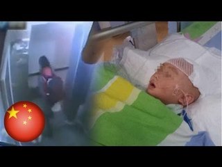 12-year-old girl throws infant down from building