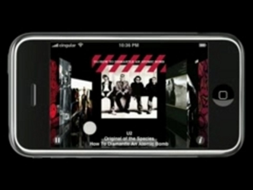 iPhone : version iPod et musique