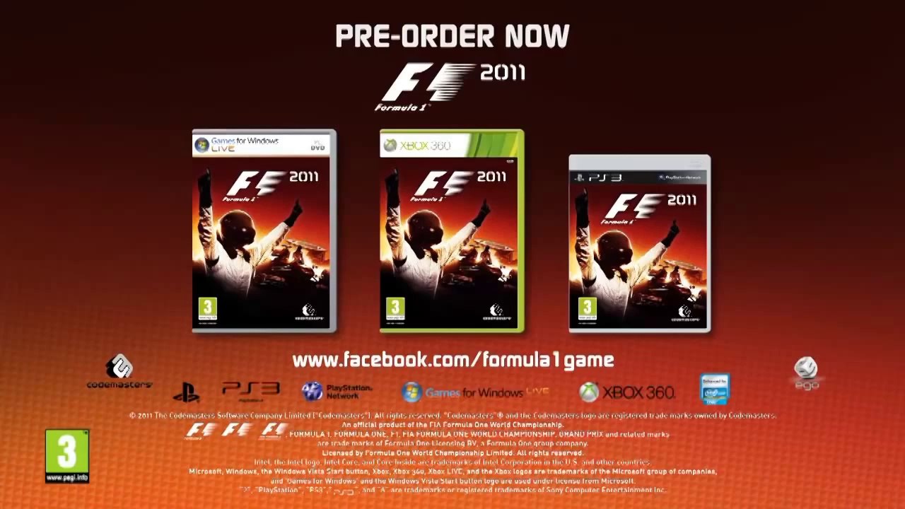 F1 2011 Call for Questions Video