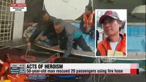 Stories of heroism surface amid ferry disaster