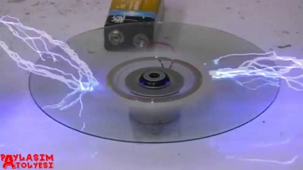 Yüksek voltaj ile Cd silmek