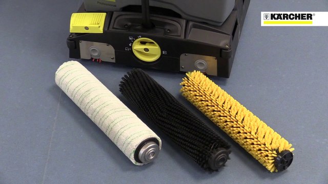 Karcher BR 40/10 C Silindir Fırçalı Zemin Temizleme Makinesi