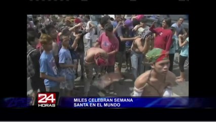 VIDEO: así se celebra la Semana Santa en todo el mundo