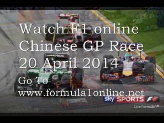 LIVE F1 Chinese GP On tv