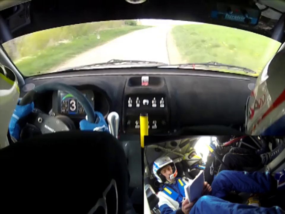 Rallye du Cristal 2014 - Clio F2000 - Koenig / Muller - Durr racing