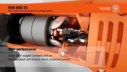 Fein Elektrikli El Aletleri KBH 25 Metal Göbek Matkap Sistemi