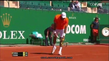 بطولة مونتي كارلو 2014 تسونغا VS فونيني