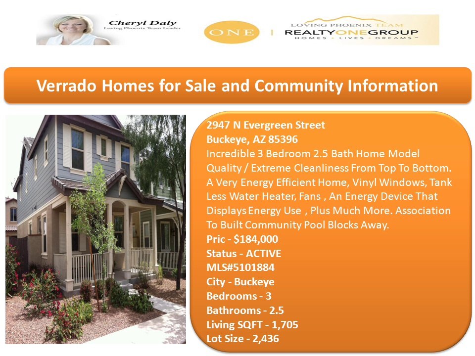 Realty One Group : Buckeye homes for sale