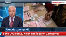 Şans Oyunları 20 Nisan'dan İtibaren Zamlanıyor