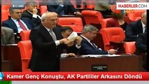 Kamer Genç Konuştu, AK Partililer Arkasını Döndü