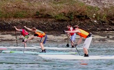Head of the Dart UK SUP race