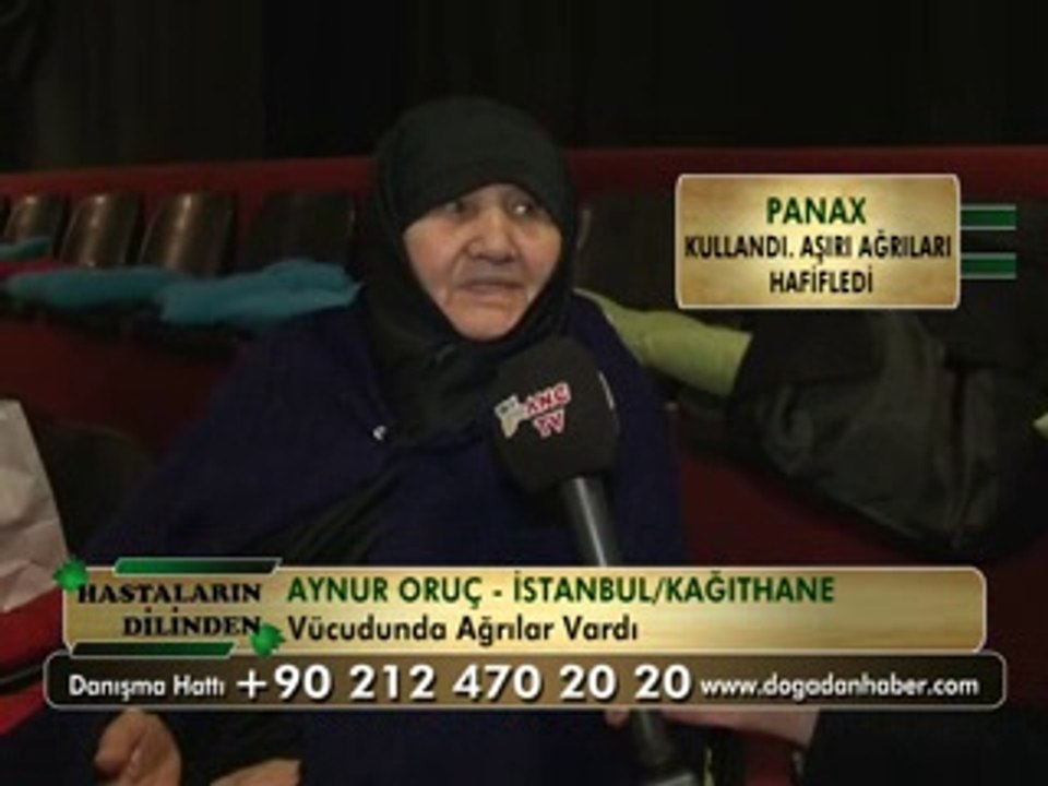 VÜCUTTA AĞRI HASTALIĞI VARDI ŞİFALI BİTKİLERİ KULLANDI