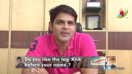 He is my God brother in Tollywood : 'Kick' Shyam l Kick Syam l Race Gurram